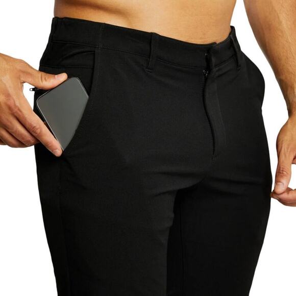 Tailored Athlete Everyday Tech Trouser in Black, Size XL​​​​ - Picture 3 of 4